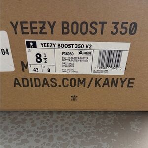 Adidas Yeezy Boost 350 V2 - Butter